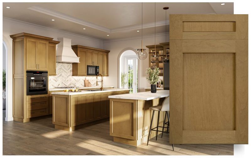 12 Kitchen Colors Designers Say You Should Try In 2025 Instead Of Many Shades Of Green (Plus 6 More Gorgeous Shades) - Decor Hint Warm Caramel