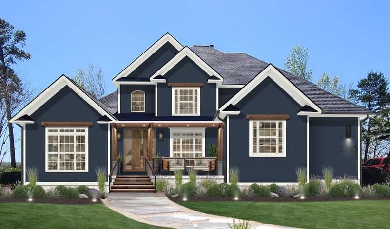 11 Of The Best Exterior Paint Colors According To Designers – These Are The Go-To Shades From Tried And Trusted Brands - Decor Hint Sophisticated Naval