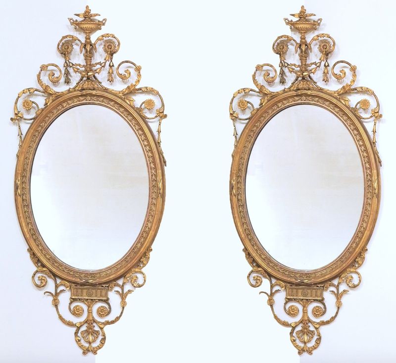 16 Antique Mirrors That Are Worth More Than You Think - Decor Hint Adam-Style Neoclassical Mirrors