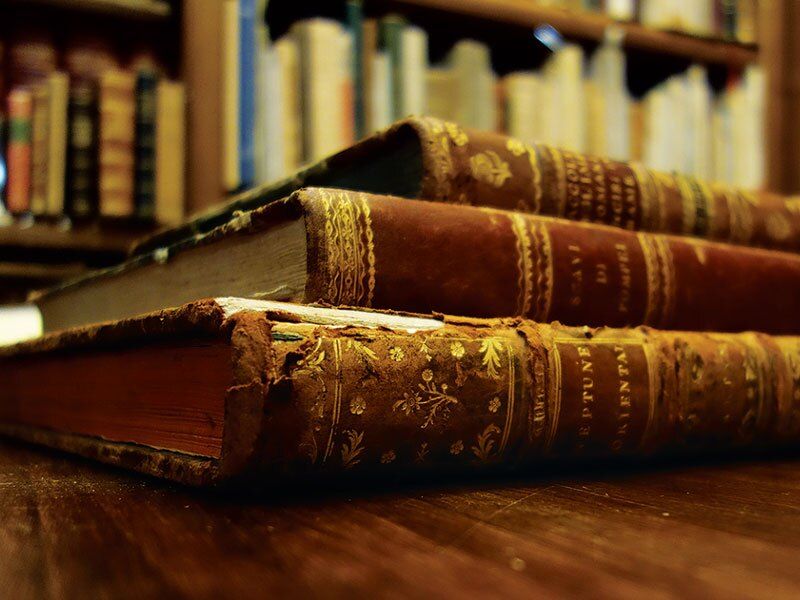 Old Textbooks Or Encyclopedias