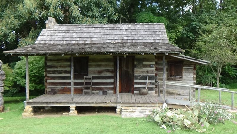 16 Frontier Mansions In Missouri That Are Now Bare Foundations - Decor Hint Daniel Boone's Original Cabin