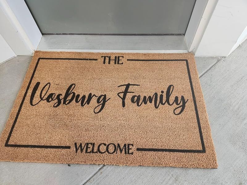Personalized Door Mats