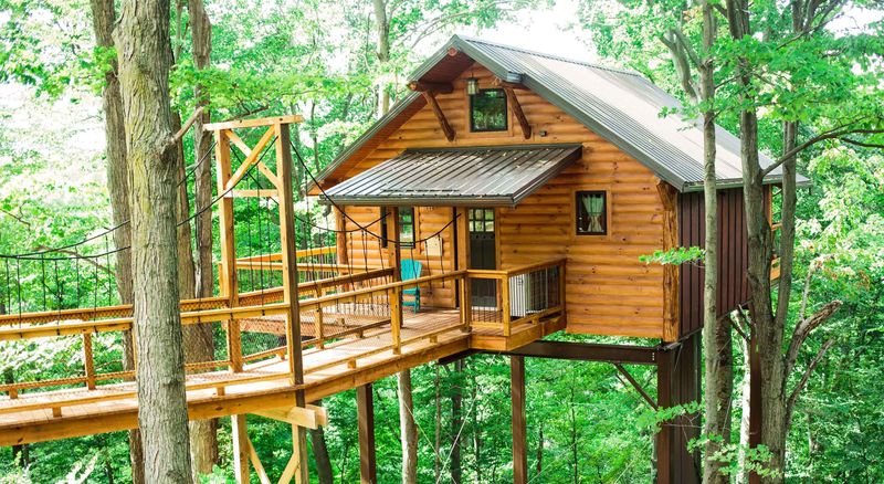 Rustic Treehouse Retreat