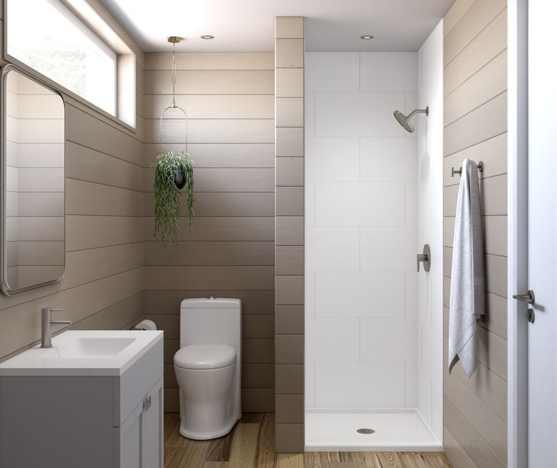 Tour The 12 Ultimate Tiny Home Where Smart Design Meets Effortless Style - Decor Hint Compact Bathroom