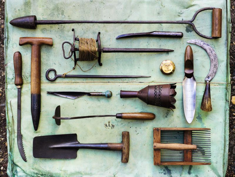 10 Unexpected Antique Trends Predicted To Explode In 2025 - Decor Hint Antique Garden Tools