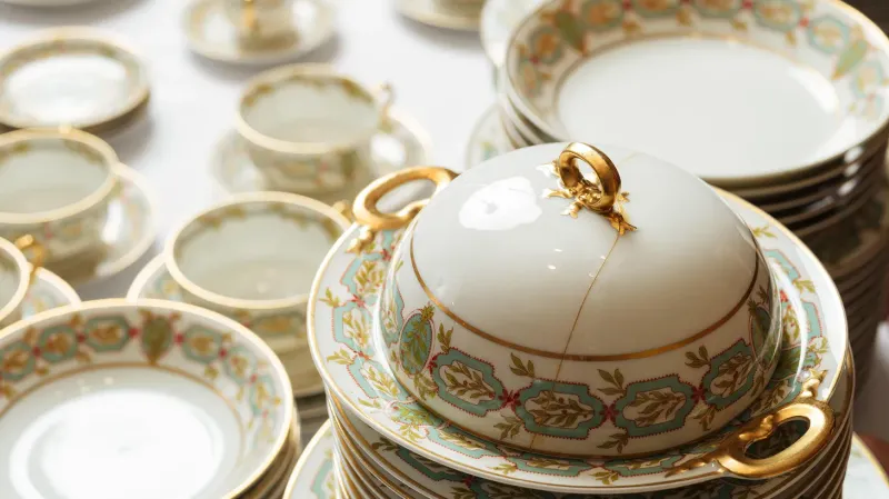 10 Midwest Antique Trends In 2025: What's Up, What's Down - Decor Hint Formal China Sets Crashing In Value