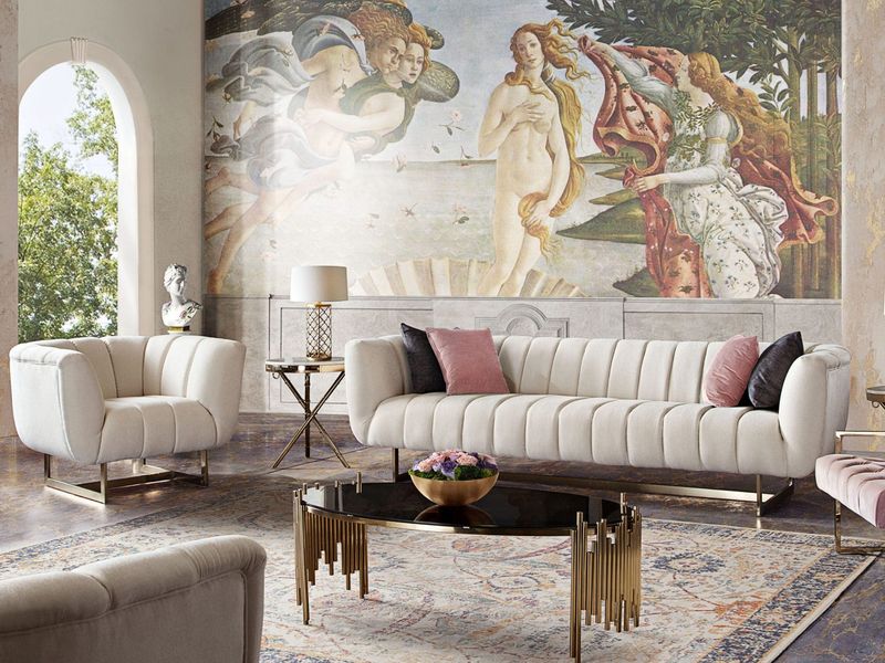 8 Couch Colors Making Michigan Living Rooms Feel Stuck In The Past, And 10 Bold Swaps To Brighten Your Space - Decor Hint Blush Beige: Subtle Warmth