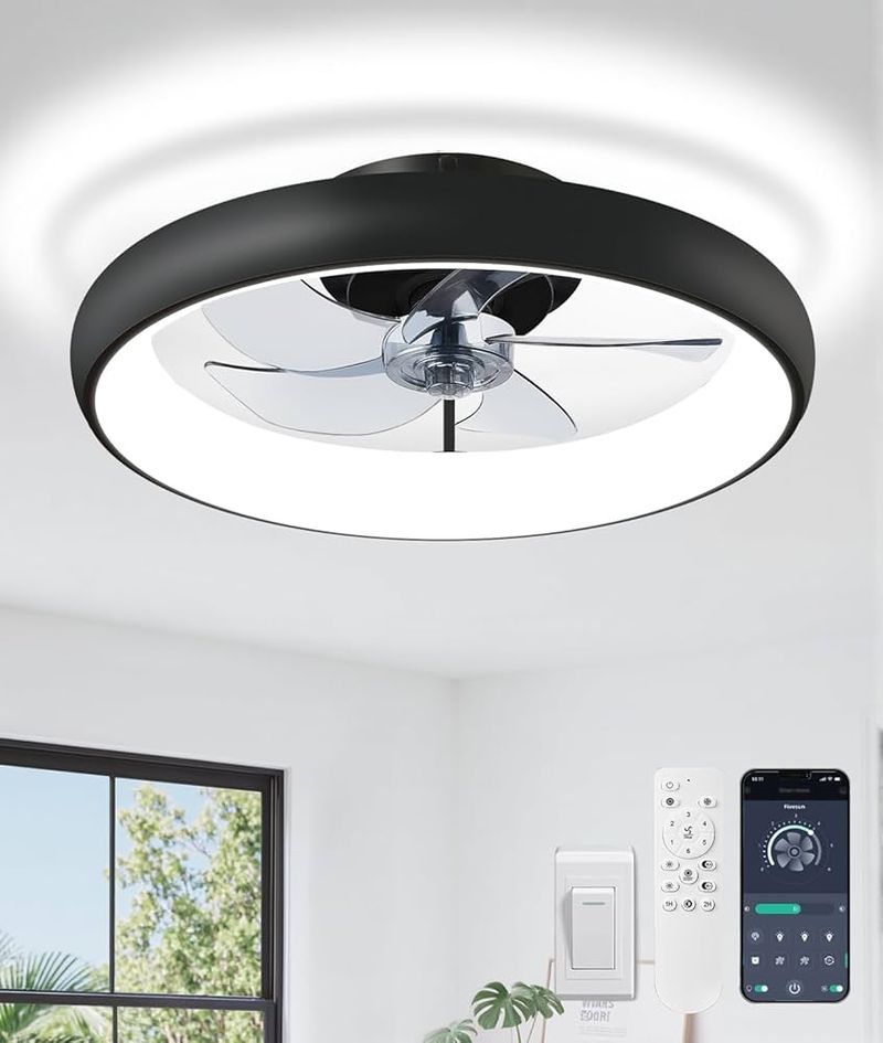 10 Reasons Fandeliers Are The Hottest Hybrid Lighting Trend Today - Decor Hint Compact Space-saving Design