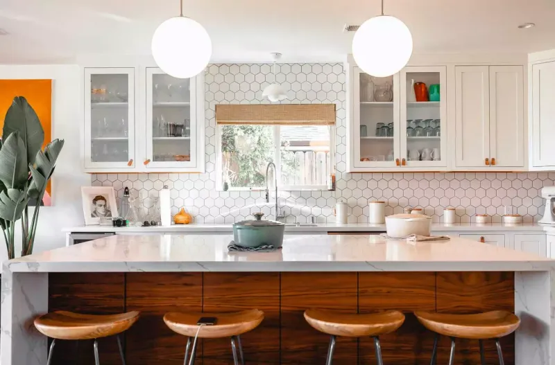 Cluttered Countertops and Overpacked Cabinets