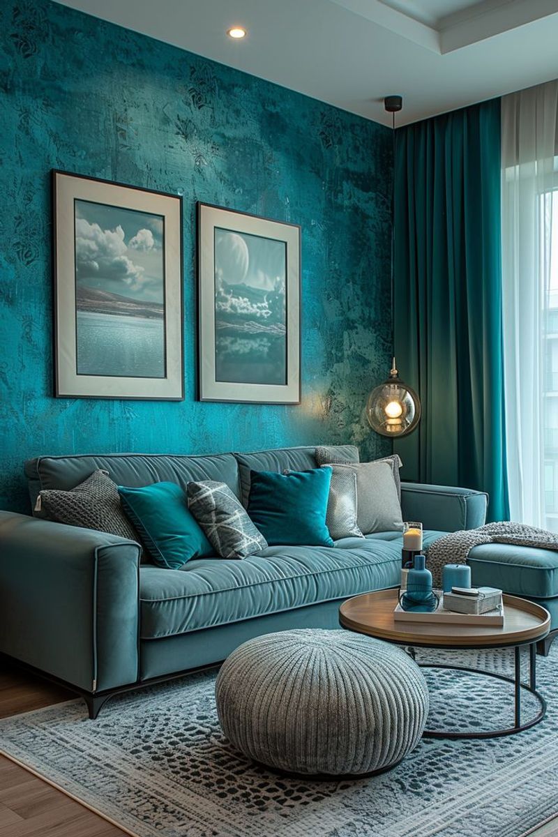 Jewel-Toned Teal