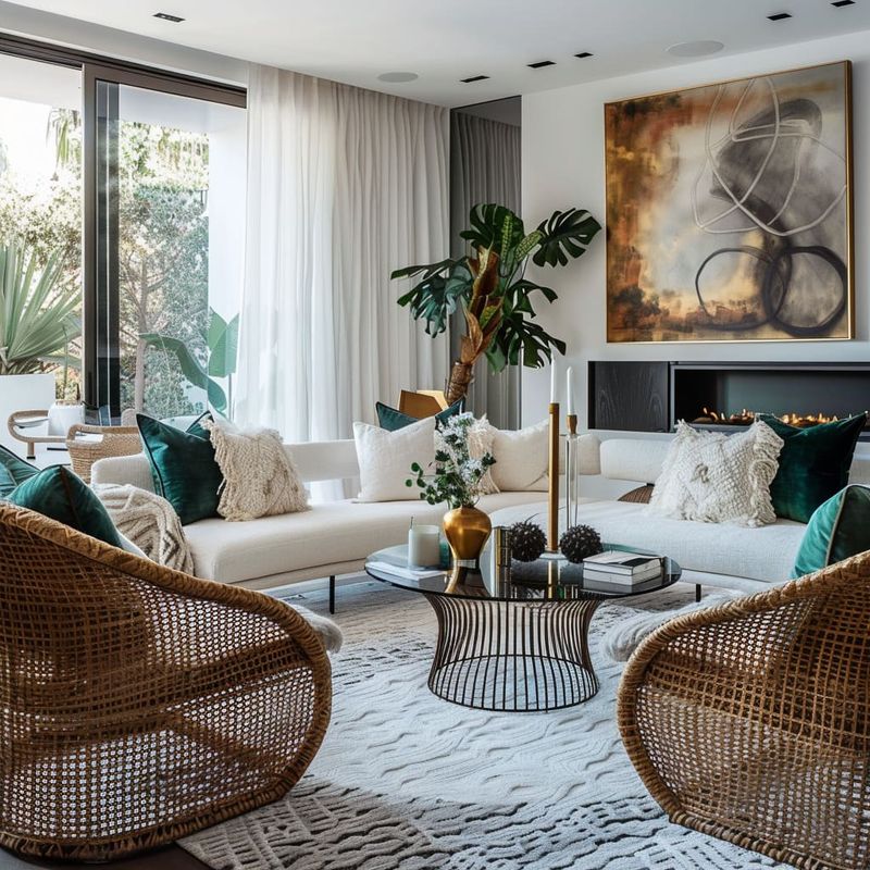 Play With Rattan And Natural Textures