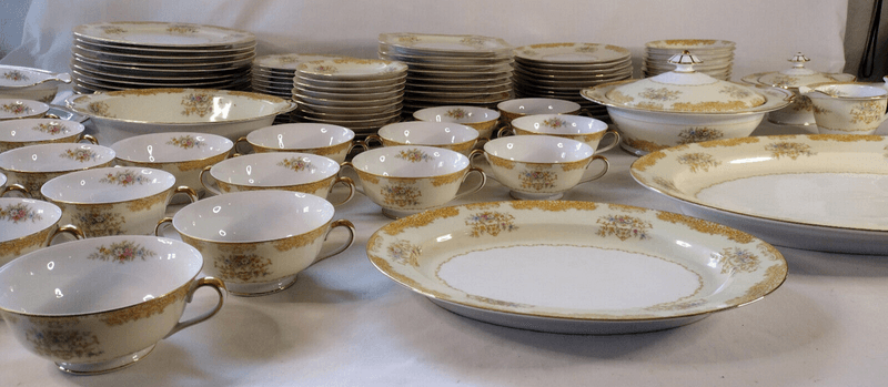 Collectors Take Note 8 Home Antiques Worth Holding Onto, And 8 To Let Go - Decor Hint Patterned China Sets (Let Go)