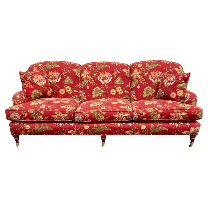 Collectors Take Note 8 Home Antiques Worth Holding Onto, And 8 To Let Go - Decor Hint Floral Upholstered Sofas from the '80s (Let Go)