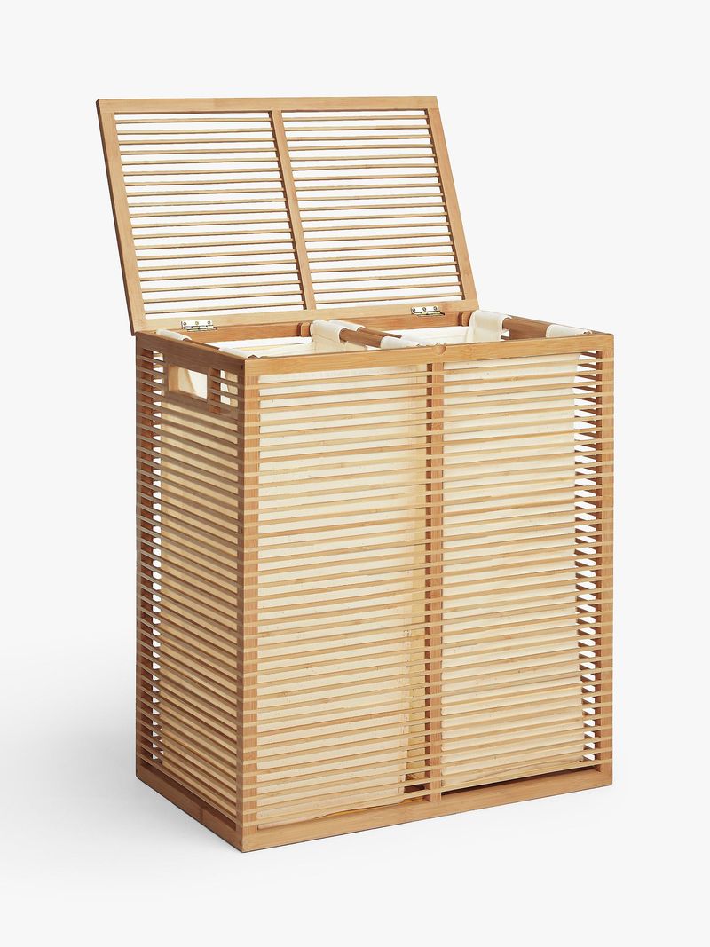 Two-Compartment Linen Sorter