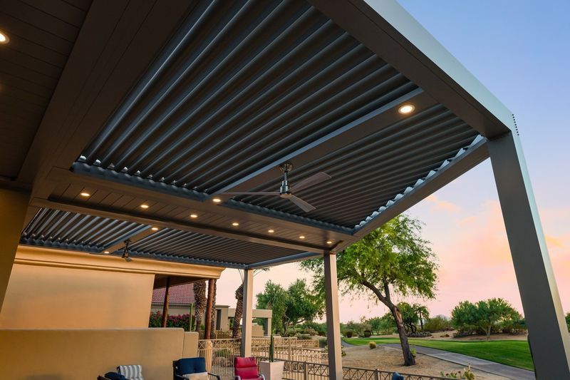 8 Backyard Patio Trends That Rule Arizona Outdoor Living - Decor Hint Shade Structures with Smart Features