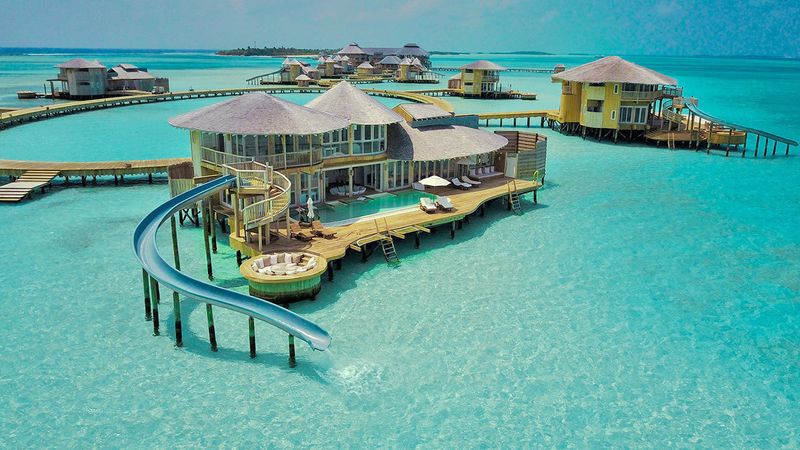 The Overwater Stilted Villa at Soneva Fushi Maldives