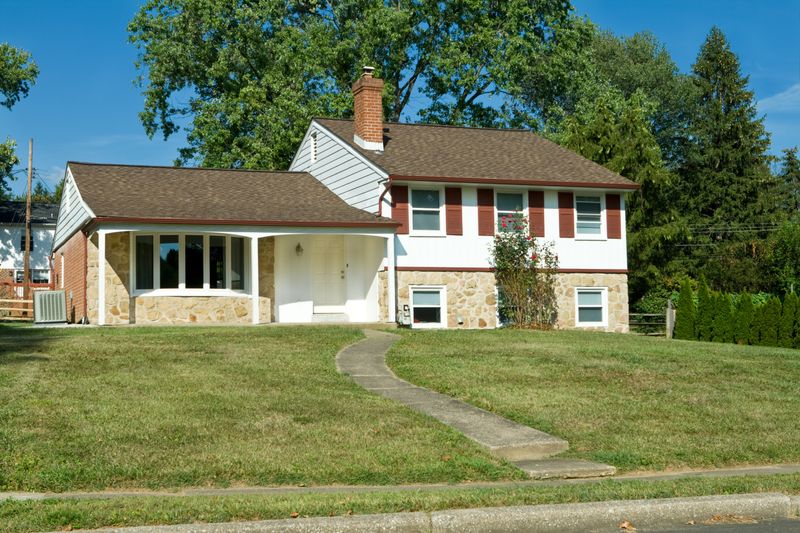 Dated Split-Level Houses