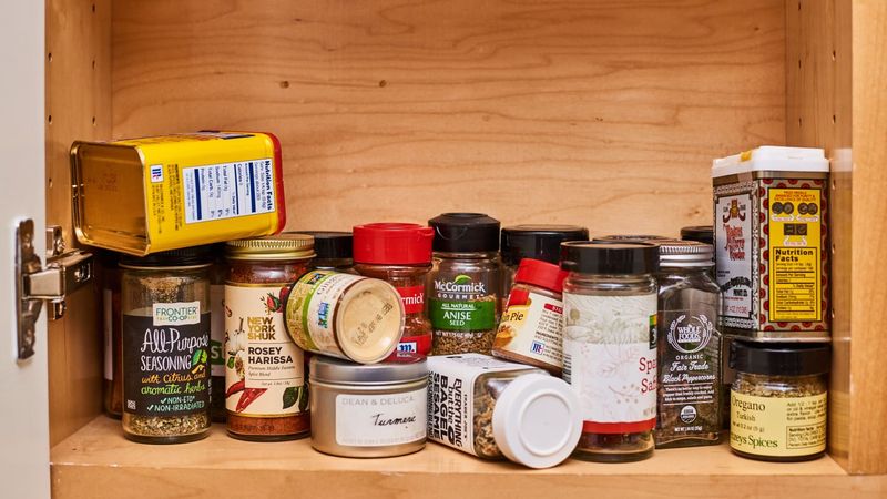 I've Seen These 10 Common Kitchen Items Crowd New York Homes And These 10 Transform Them Into Luxe Spaces - Decor Hint Cluttered Spice Jars