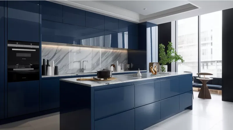 12 Polarizing Home Trends Designers Secretly Love - Decor Hint High-Gloss Cabinets
