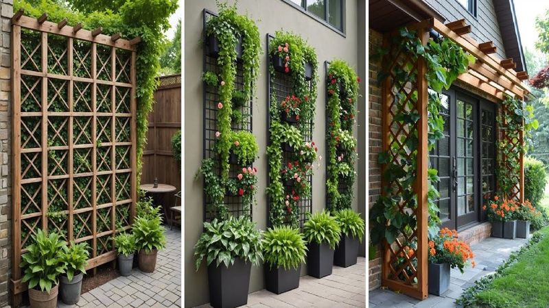 8 Minor Exterior Renovations That Can Transform Your Outdoor Space - Decor Hint Decorative Garden Trellis