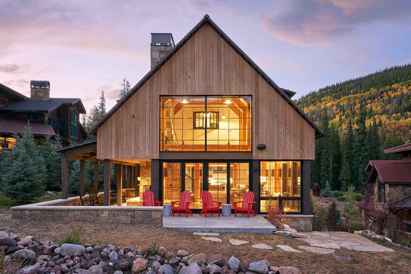 12 Of The Best Mountain-Style House Plans Combining Rustic And Contemporary Design - Decor Hint Barn-Inspired Contemporary