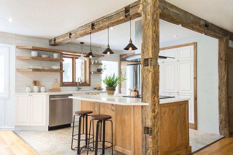 Warm Wood Accents Bringing The Heat