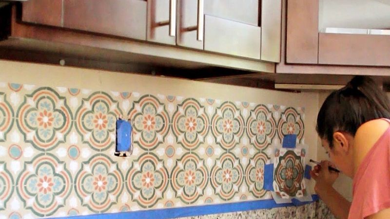 Stenciled Wall Patterns