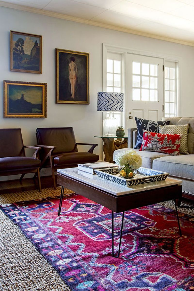 18 Decor Ideas That Don't Cost Much - Decor Hint Layer Rugs for Texture