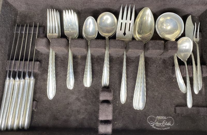 Incomplete Silver-Plated Flatware
