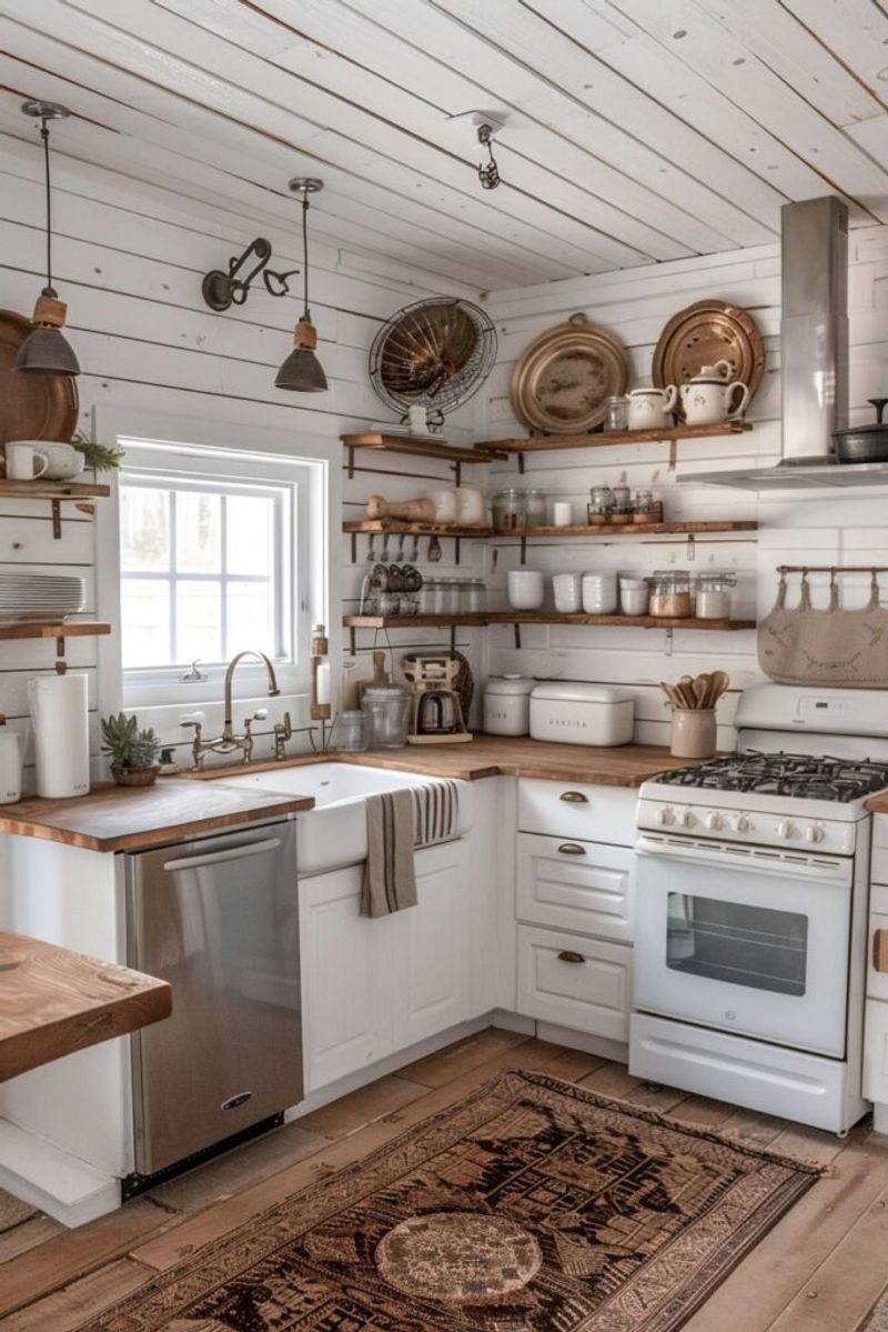 22 Fancy Barndominium Homes That Beautifully Mix Rustic With Modern - Decor Hint Integrated Farm Sink in Contemporary Kitchen