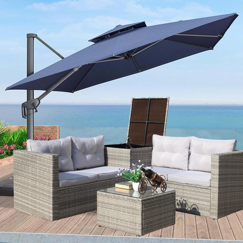 The 9 Outdoor Pieces Rhode Island Pros Nix And 8 That Belong On Your Porch - Decor Hint Faded patio umbrellas (nix)