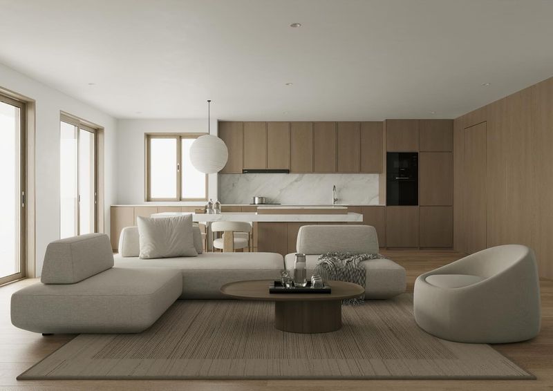 20 Modern Living Room Ideas That Feel At The Cutting Edge Of Design, Yet Still Soft And Inviting - Decor Hint Warm Minimalism Balances Simplicity and Comfort
