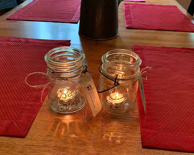 Simple Weekend DIY Projects With A New England Touch - Decor Hint Create A Candlelit Mason Jar Lantern Display