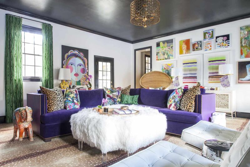 In My Experience, These 10 Sofa Colors Don't Work Well In Oregon Here's What Looks Fresh Instead - Decor Hint Plum Purple: Creates a Perpetual Winter Mood