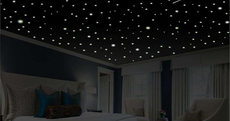 Home Sweet Virginia: Weekend DIY Ideas You'll Love - Decor Hint Glowing Constellation Ceiling Map Of Virginia's Night Sky