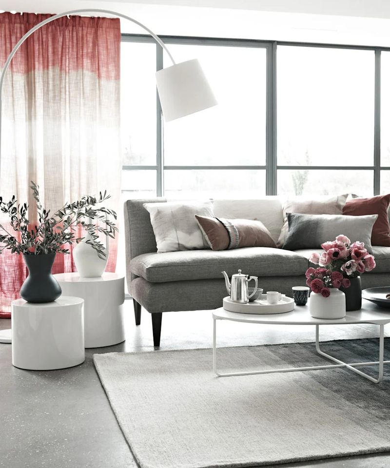 Faded Gray Fabric