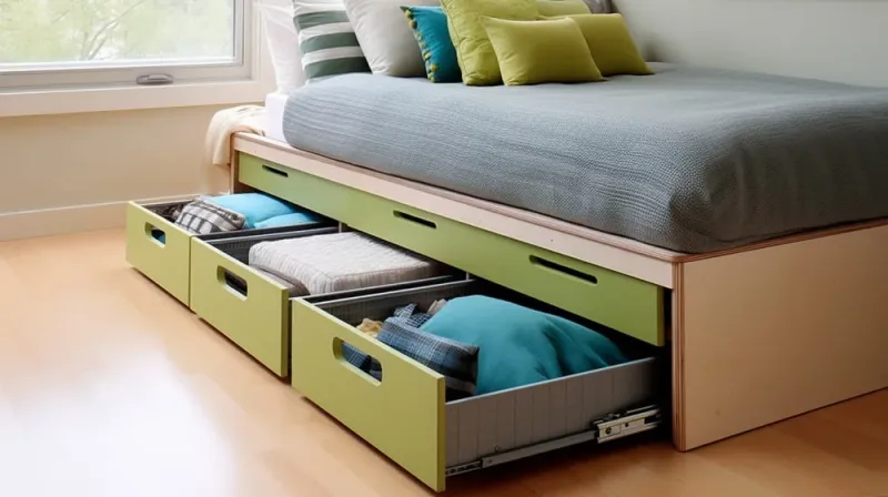 Under-Bed Storage Drawers