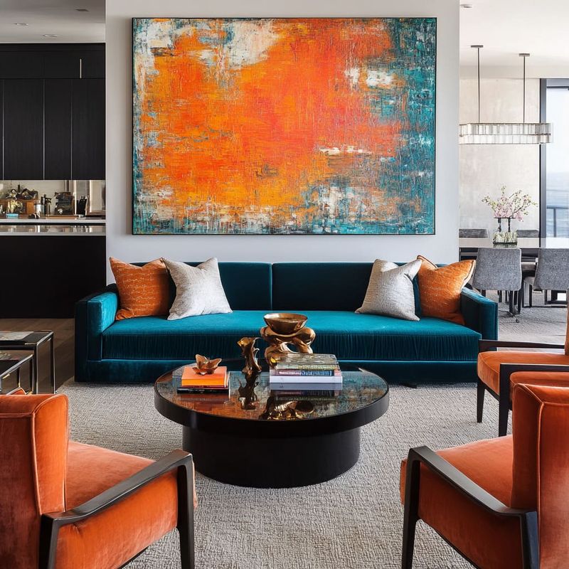 Neutral Palettes with Pops of Turquoise or Terracotta