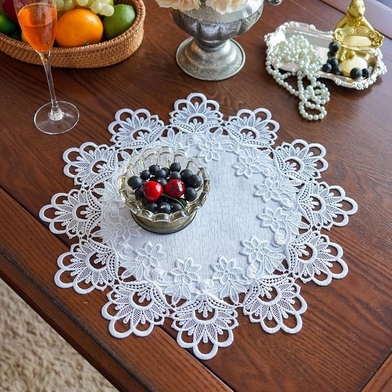 17 House Items Boomers Should Give Up Already (Plus 4 They Should Never Have Had) - Decor Hint Doilies on Every Surface