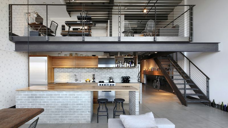 11 Of The Best Two-Bedroom Contemporary House Plans That Blend Style & Function - Decor Hint Loft-Style Two-Bedroom Plan