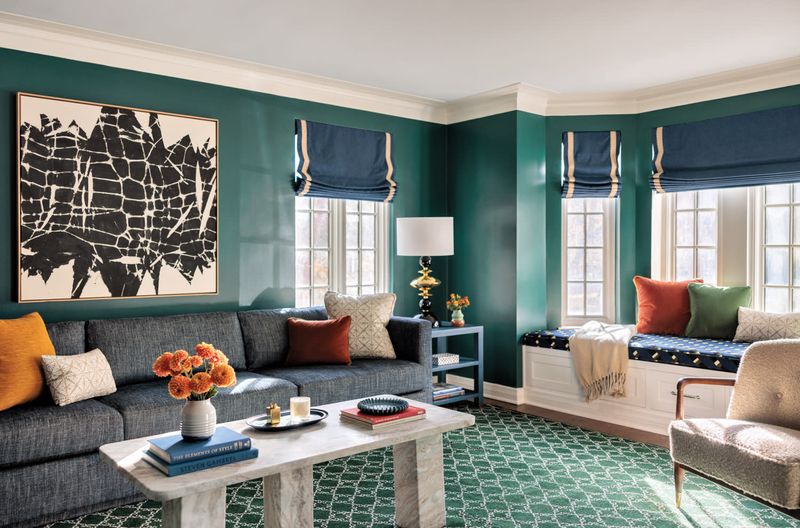 Emerald and Ivory Elegance