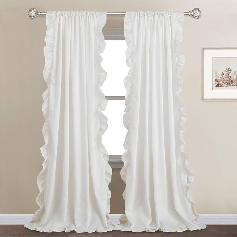 17 House Items Boomers Should Give Up Already (Plus 4 They Should Never Have Had) - Decor Hint Ruffled Curtains