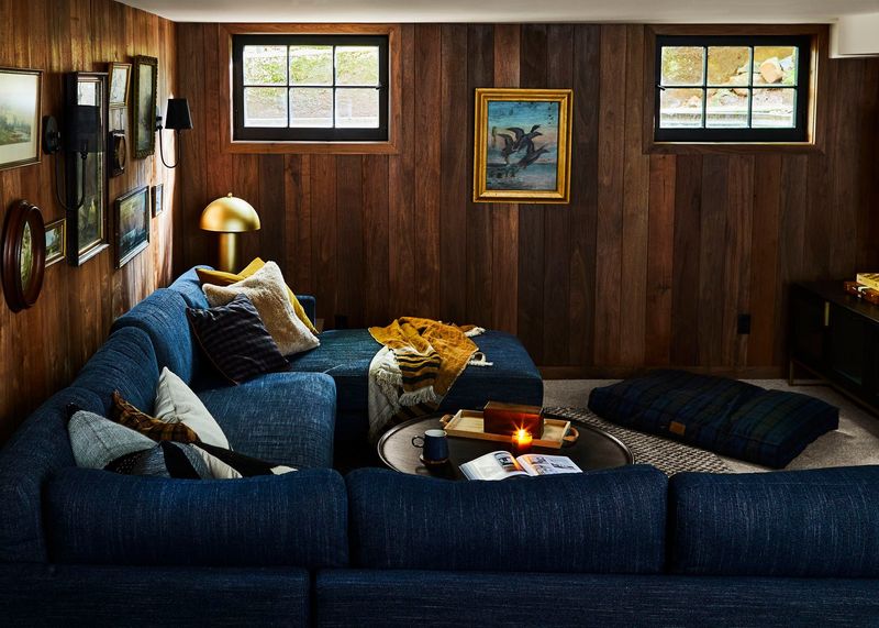 Excessive Faux Wood Paneling