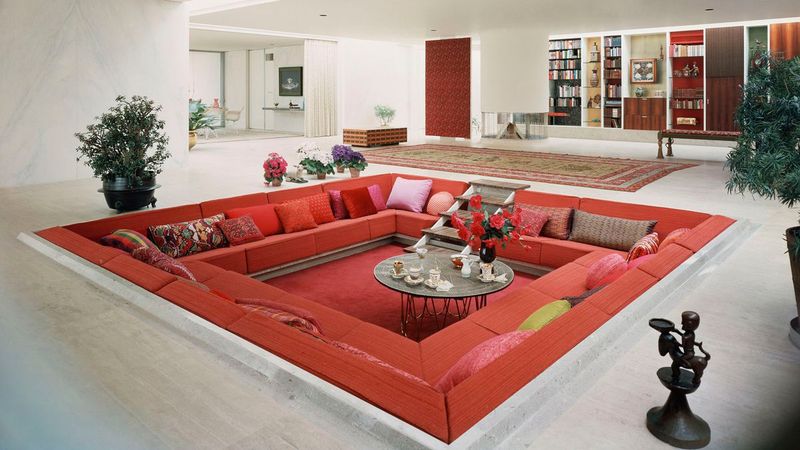 Sunken Living Rooms Creating More Falls Than Conversations
