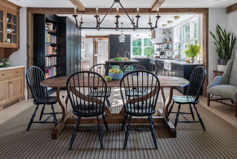 9 Antiques That Will Always Work In Modern Interiors, And How Designers Style Them - Decor Hint Weathered Wood Farmhouse Tables