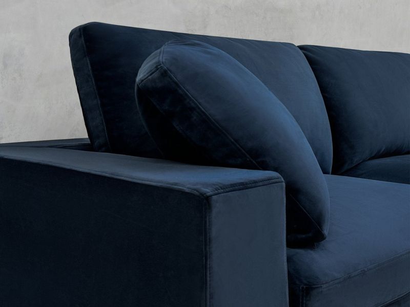 In My Experience, These 10 Sofa Colors Don't Work Well In Oregon Here's What Looks Fresh Instead - Decor Hint Navy Blue: Creates a Perpetual Rainy Day Feeling