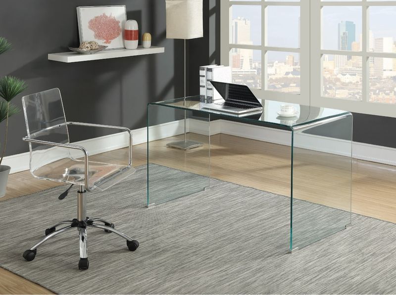 The Underrated Trick Designers Use To Maximize Tiny Living Areas - Decor Hint Transparent Furniture