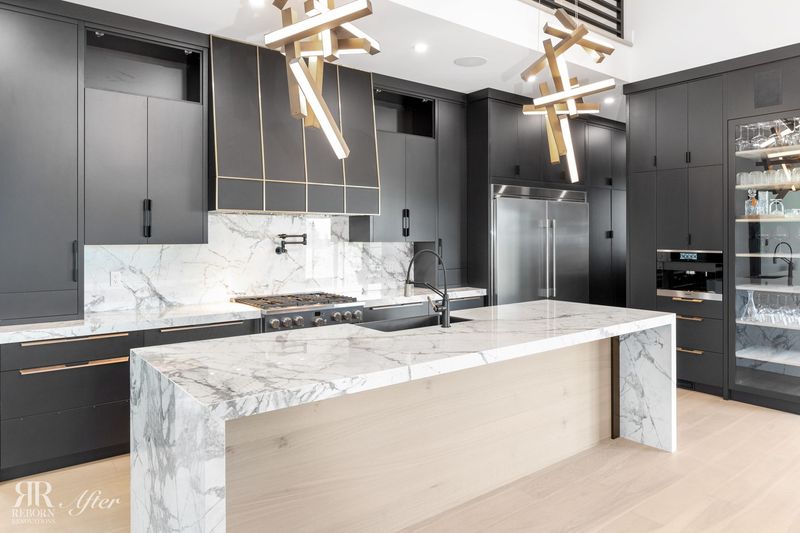 Won't Age Well: Waterfall Countertops