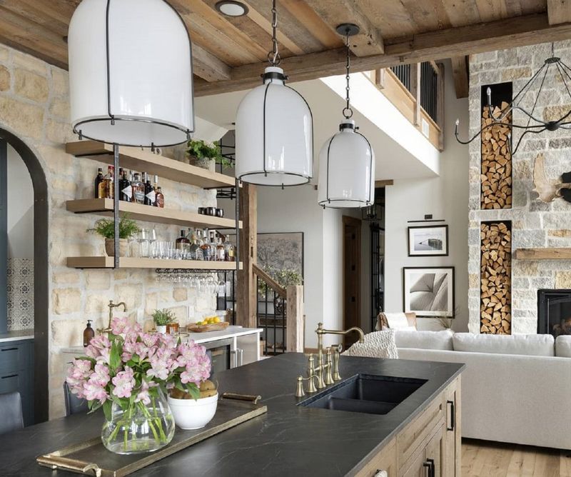 10 Ways Country Style Is Reinventing The Kitchen Scene In 2025 And 8 Additional Ideas You'll Fall For - Decor Hint Rustic Statement Lighting