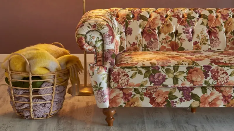 Floral Upholstered Furniture